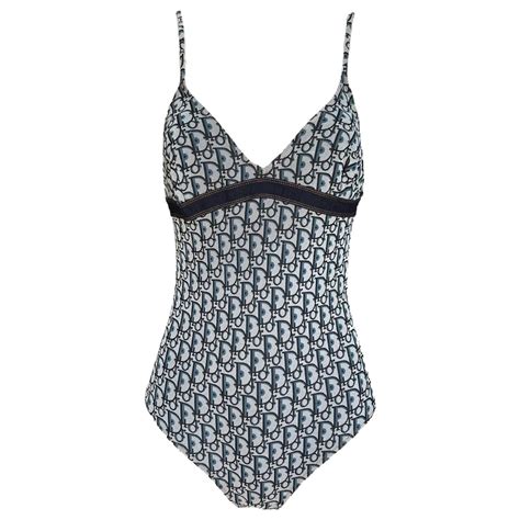 christian dior one-piece swimsuit|authentic Christian Dior suits.